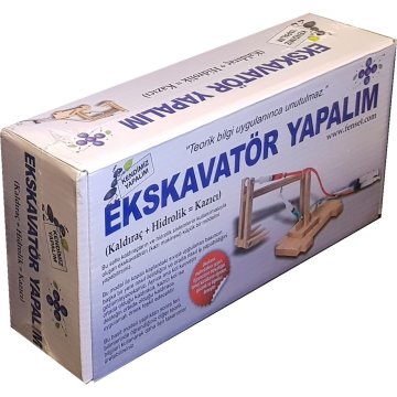 Ekskavatör Yapalım -  Hidravlik Kaldıraç Maye Təzyiqi Təcrübə Dəsti