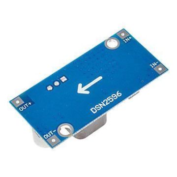 Mini Tənzimlənəbilən 3A Gərginlik Requlyator Kartı - LM2596-ADJ