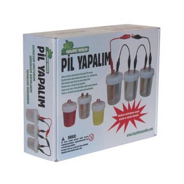 Pil Yapalım - Batareya Hazırlama Təcrübə Dəsti
