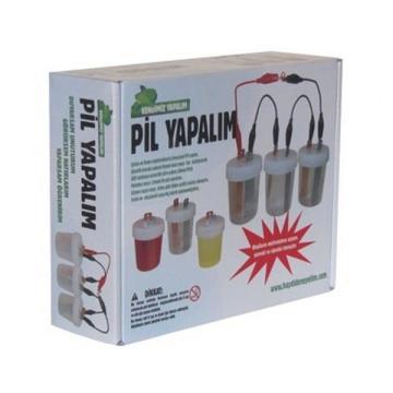 Pil Yapalım - Batareya Hazırlama Təcrübə Dəsti