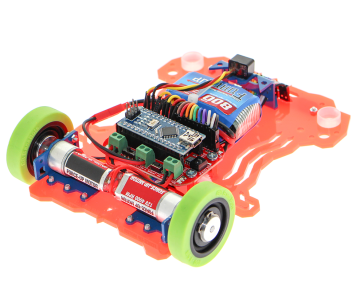 Panter (Yaquar) Sürətli Xətt İzləyən Robot Dəsti Enkoderli