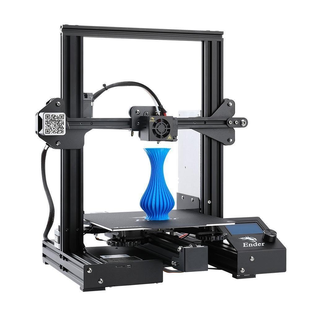 Creality Ender 3 S 3D Printer Quraşdırılmış