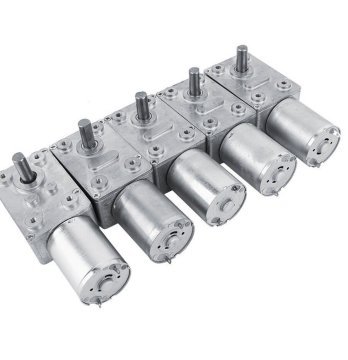 12V L Reduktorlu 300 RPM DC Motor