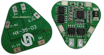 BMS Modul 3S 6A Li-Po Batareya Şarj Dövrəsi