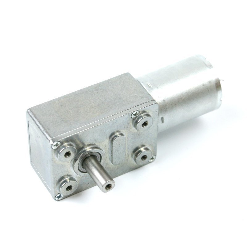 24V L Reduktorlu 600 RPM DC Motor