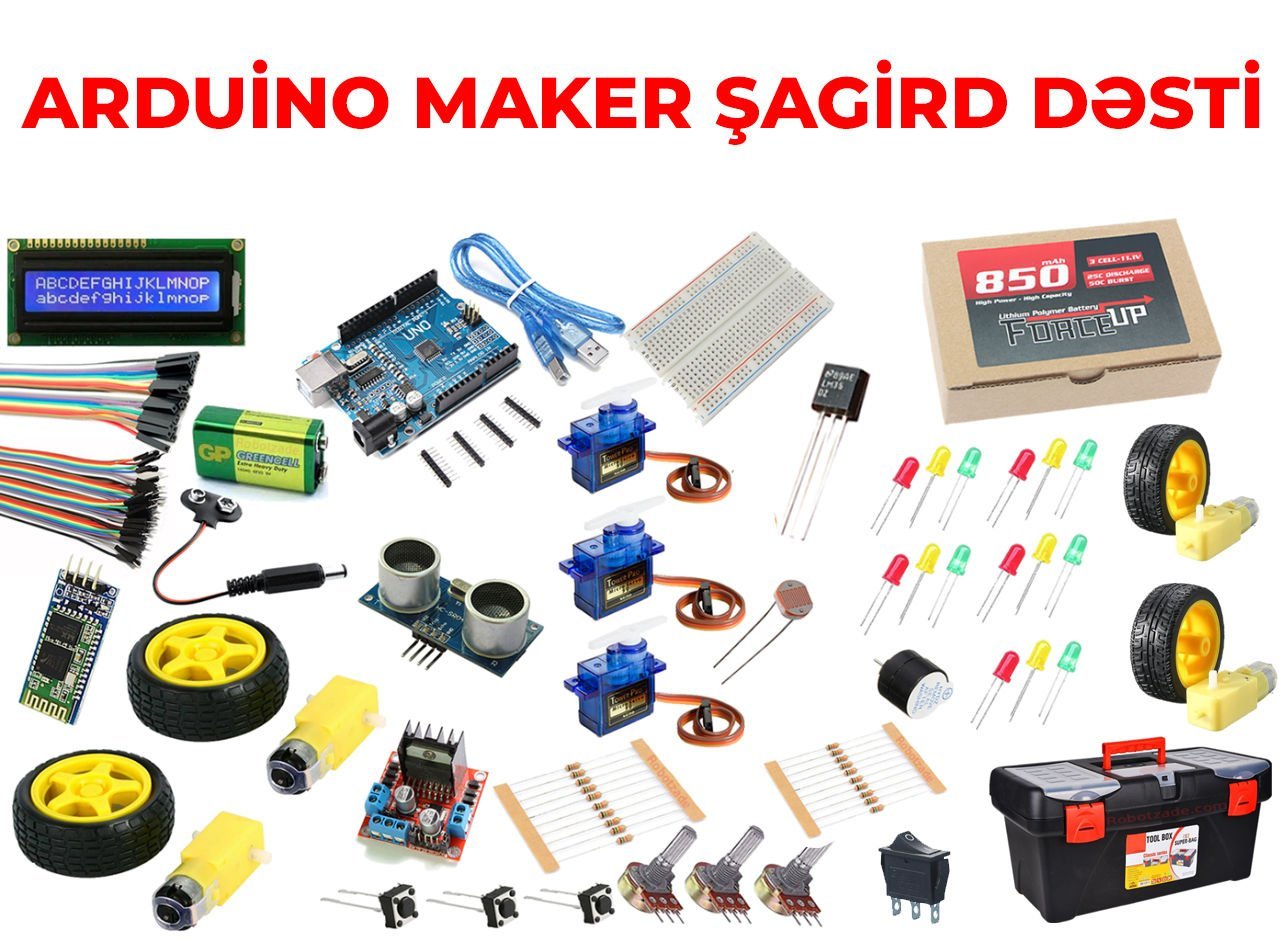 Arduino Maker Şagird Dəsti