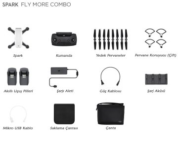 DJI Spark Fly More Combo Dəst