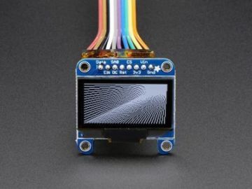 OLED Ağ-Qara 1.3'' Ekran Modulu