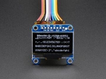 OLED Ağ-Qara 1.3'' Ekran Modulu