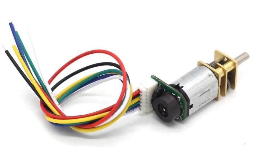 Enkoderli 6V 250 RPM Mikro DC Motor