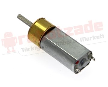 Spark 12V 3000 RPM DC Motor - Xətt İzləyən Robot Motoru
