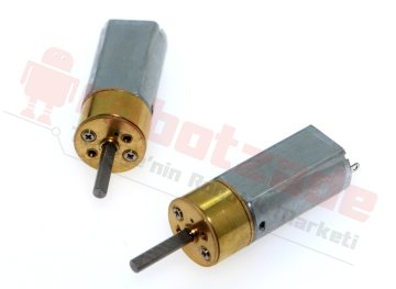 Spark 12V 3000 RPM DC Motor - Xətt İzləyən Robot Motoru