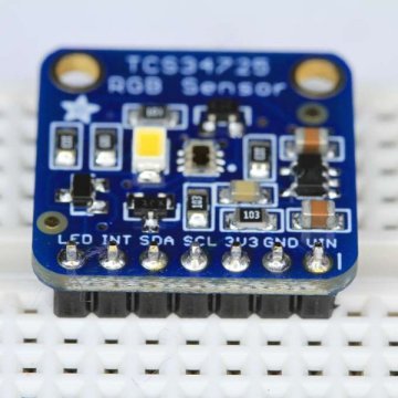 RGB Rəng Müəyyən Etmə Sensor TCS34725