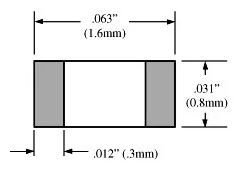 0R - 0603 Kılıf SMD Rezistor - 25 Ədəd