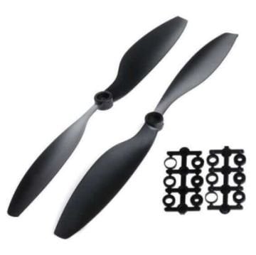 8045 Dron Pərvanə Dəsti CW/CCW - Qara
