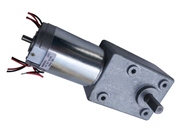 24V 60 RPM L Reduktorlu Yüksək Torklu DC Motor