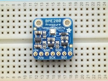 Adafruit BME280 I2C/SPI Temperatur - Təzyiq - Rütubət Sensoru