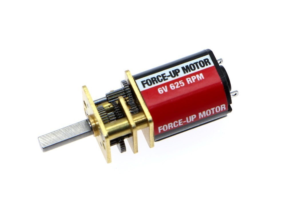 Force-Up 6V 625 RPM Karbon Fırçalı DC Motor