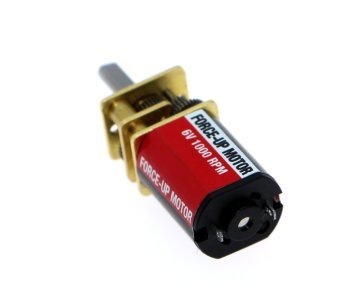 Force-Up 6V 1000 RPM Karbon Fırçalı DC Motor
