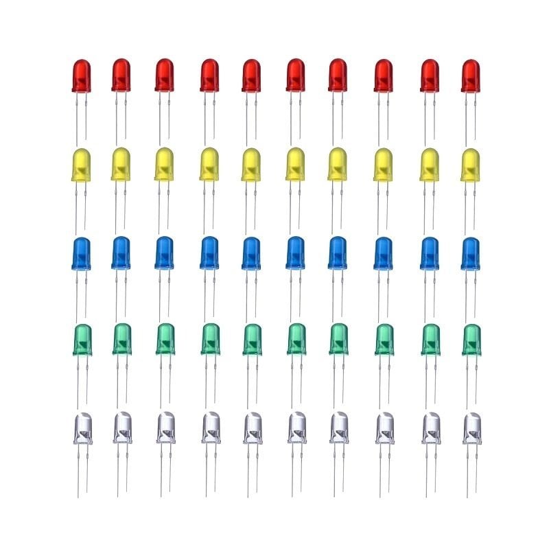 5mm LED Dəsti - 50 Ədəd