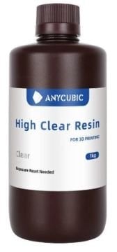 Anycubic High Clear Reçine Şəffaf - 1 kq