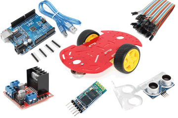 Arduino WiFi Robot Maşın Dəsti - 2WD