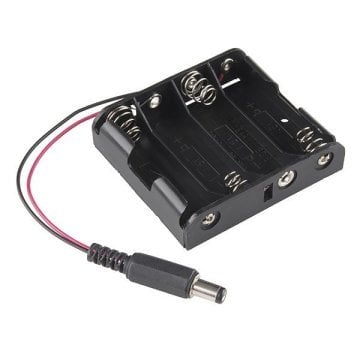 4'lü AA Batareya Yuvası - Arduino ilə Uyğun