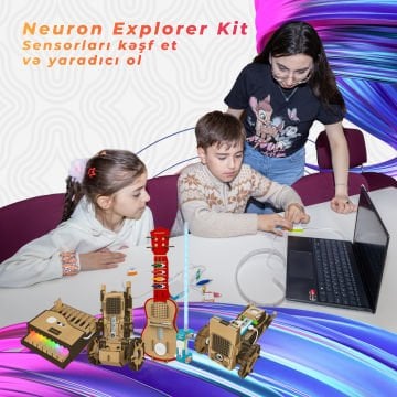 Neuron Explorer Kit ilə Robot Texnologiyaları və Proqramlaşdırma Kursu