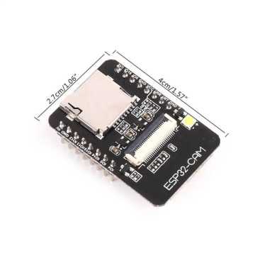 ESP32-CAM Wi-Fi Bluetooth İnkişaf Kartı + OV2640 Kamera Modulu