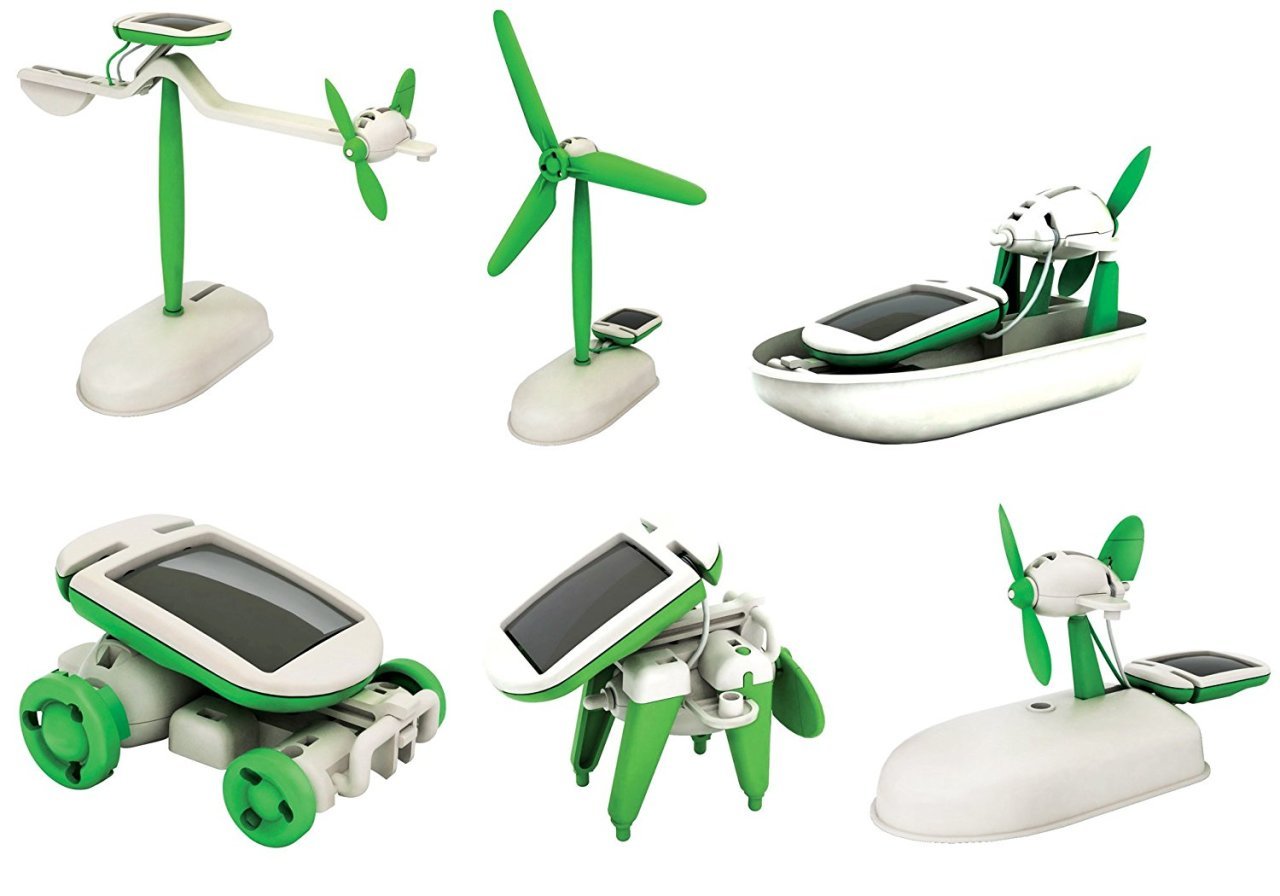 6′lı Günəş Enerjili Robot Təlim Dəsti