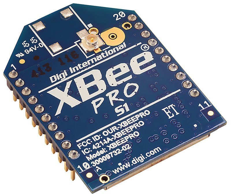 XBee Pro 2.4 GHz 60 mW (UFL Antena Konnektorlu) - Ardıcıl 1- XBP24-AUI-001