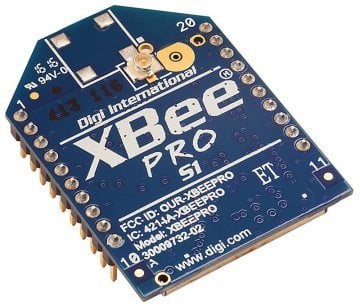 XBee Pro 2.4 GHz 60 mW (UFL Antena Konnektorlu) - Ardıcıl 1- XBP24-AUI-001