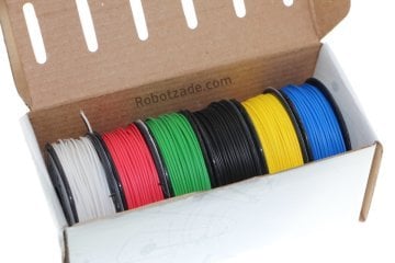 Montaj Kabeli Paketi - 22AWG 6x15m Tək Damarlı