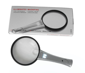 LED İşıqlı Lens Əl Böyüdücü