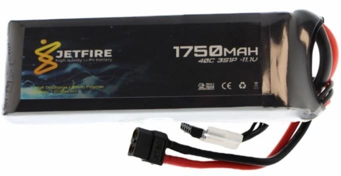 11.1V 1750mAh 40C Li-Po Batareya 3S JetFire Batareya