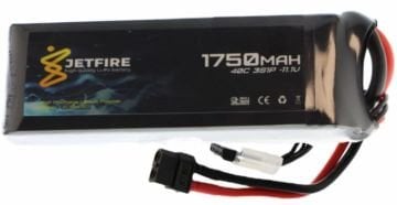 11.1V 1750mAh 40C Li-Po Batareya 3S JetFire Batareya