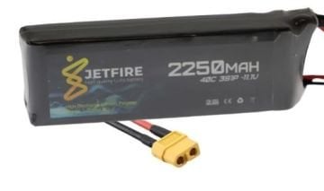 11.1V 2250mAh 40C Li-Po Batareya 3S JetFire Batareya