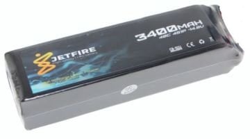 14.8V 3400mAh 40C Li-Po Batareya 4S JetFire Batareya