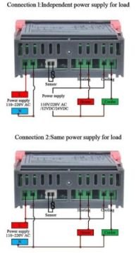 STC-1000 220V 10A LCD Ekranlı Tempratur Kontrol Modulu