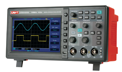 UNI-T UTD 2102CE Rəngli Ekran Yaddaşlı Rəqəmsal Osiloskop - 100MHz