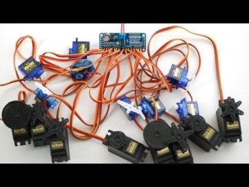 PCA9685 16 Kanal PWM Servo Motor Sürücü Kartı