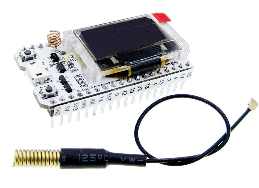 ESP-32 LoRa 433 MHz Ekranlı Geliştirme Kartı SX1278