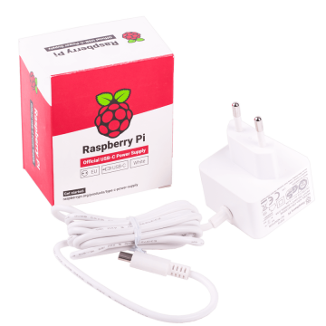 Raspberry Pi 4 Lisenziyalı Enerji Adapteri 5V 3A USB-C