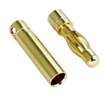 4mm Banana Bullet Plug Dişi-Erkək Dəst