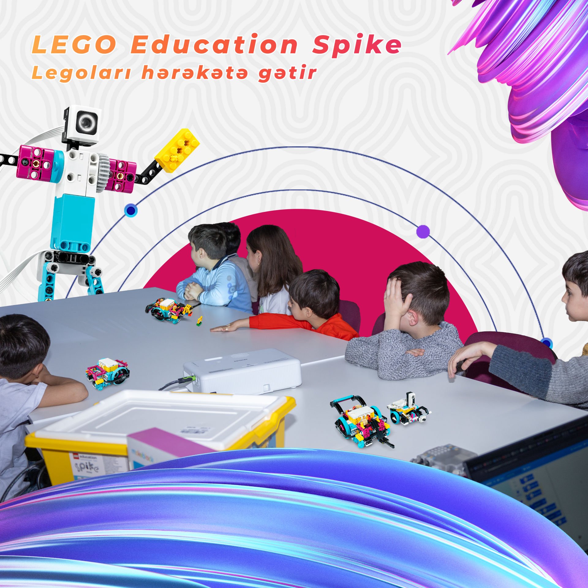 LEGO ilə Robot Texnologiyaları və Proqramlaşdırma Kursu