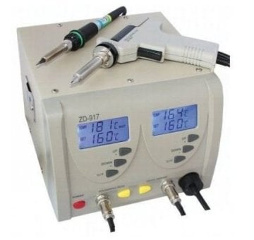 Temperatur Tənzimli Vakumlu Rəqəmsal Lehimləmə Stansiyası - Lehim ZD-917