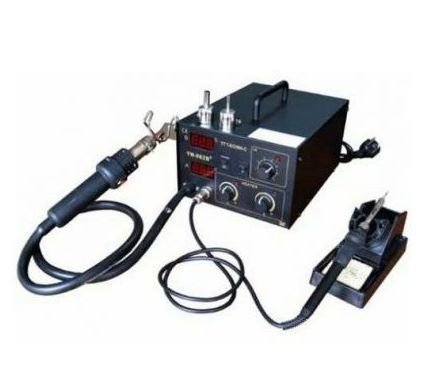 TT TECHNIC 862D+ Temperatur Tənzimli İsti Hava Vuran Rəqəmsal Lehimləmə Stansiyası