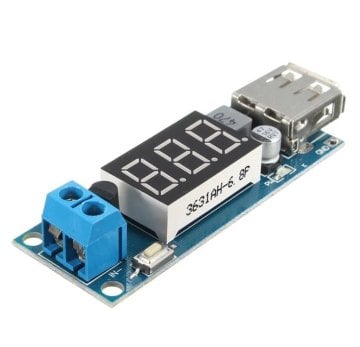 4.5V-40V Giriş - 5V Çıxış 2A DC DC Dönüşdürücü - USB Power Modul