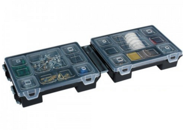 Mano Twin Organizer Qara 7'' Təchizat Çantası
