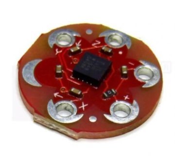 LilyPad Accelerometer - 3 Oxlu Akselerometr  ADXL335
